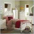 ADD TO YOUR SET: Homelegance Cinderella Girls Low Poster Bed in Ecru Finish