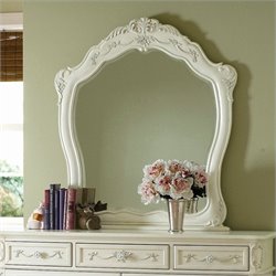 Homelegance Cinderella Mirror in Ecru Finish