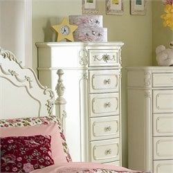 Homelegance Cinderella Lingerie Chest in Ecru Finish