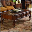 ADD TO YOUR SET: Homelegance Prenzo Rectangular Cocktail Table in Warm Brown Finish