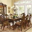 ADD TO YOUR SET: Homelegance Prenzo Rectangular Dining Table in Warm Brown Finish