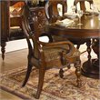 ADD TO YOUR SET: Homelegance Prenzo Arm Chair in Warm Brown Finish (Set of 2)