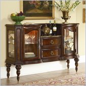 Homelegance Prenzo Server in Warm Brown Finish