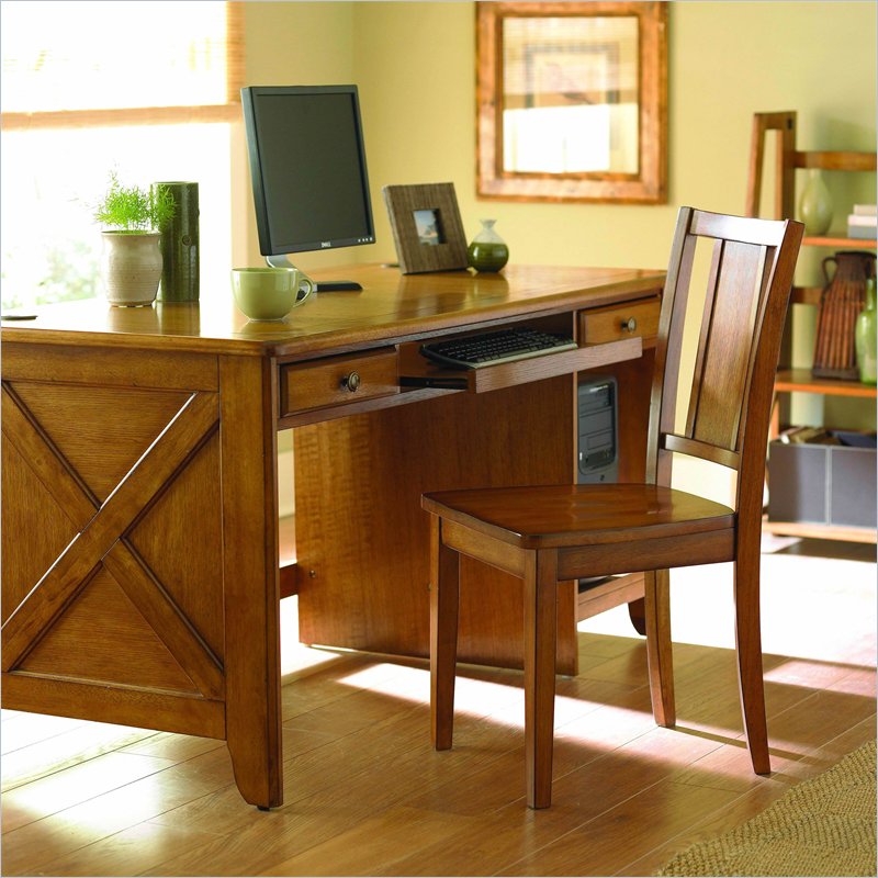 Homelegance 481AK Britanica Writing Desk KD in Oak