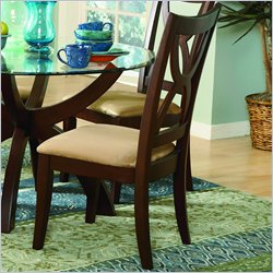Homelegance Stardust Espresso Side Chair