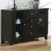 Homelegance Daisy Espresso Side Board
