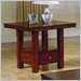 Homelegance Daffodil Cherry End Table
