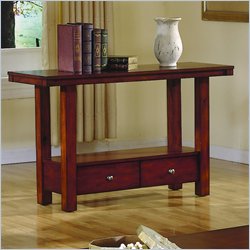 Homelegance Daffodil Cherry Sofa Table