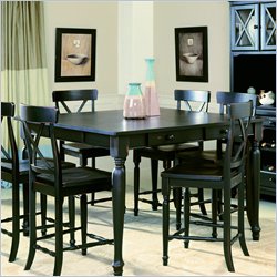 Homelegance Expedition Black Counter Height Table