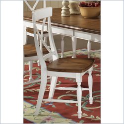 Homelegance Expedition White Side Chair (Set of 2)