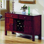 Homelegance Achillea Cherry Server