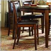 Homelegance Verona Dark Oak Counter Height Chair (Set of 2)