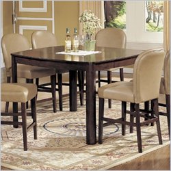 Homelegance Europa Cherry Counter Height Table