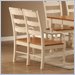 Homelegance Sedgefield Antique White Bench with Pine Seat