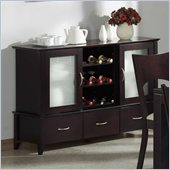 Homelegance Radius Purple Mahogany Side Board