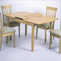 Homelegance Lisa Light Oak Table with Butterfly Leaf