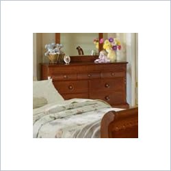 Homelegance The Orleans Cherry 7 Drawer Dresser