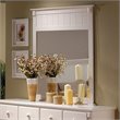 ADD TO YOUR SET: Homelegance Pottery White Mirror