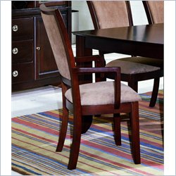 Homelegance Capria Peat Microfiber Arm Chair (Set of 2)