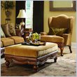 Homelegance Zacharie Chair with Ottoman Set