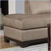Homelegance Tufton Peat Microfiber Ottoman