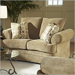 Homelegance Camel Chenille Beige Loveseat