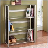 Homelegance Network Metal and Glass Bookcase in Champagne finish
