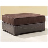 Homelegance Lamont Ottoman in Brown