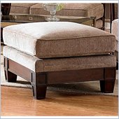 Homelegance Trenton Fabric Ottoman in Dark Tan Chenille