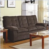 Homelegance Charley Sofa in Chocolate Chenille