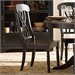 Trent Home Ohana Dining Chair in Black and Cherry (Set of 2)