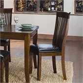 Homelegance Alita Dining Side Chair in Warm Cherry (Set of 2)