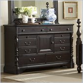 Homelegance Jackson Park Dresser in Dark Cherry