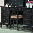 ADD TO YOUR SET: Homelegance Cinderella Writing Desk Chair in Dark Cherry