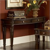 Homelegance Palace Sofa Table in Rich Brown