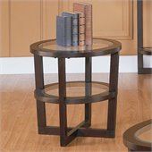 Homelegance Vista End Table in Cherry