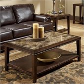 Homelegance Belvedere Cocktail Table in Espresso
