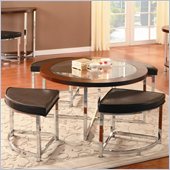 Homelegance Maine Cocktail Table in Brown