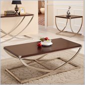 Homelegance Eris Cocktail Table in Cherry