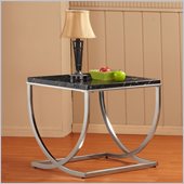 Homelegance Recca End Table in Black