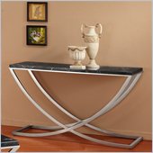 Homelegance Recca Sofa Table in Black