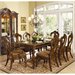 Trent Home Prenzo 7 Piece Dining Table Set in Warm Brown