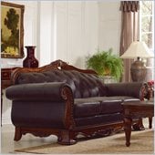 Homelegance Golden Eagle Sofa in Brown