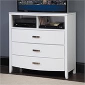 Homelegance Lyric TV Chest in White