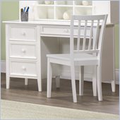 Homelegance Whimsy Writing Desk in White Finish