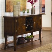 Homelegance Alita Server in Warm Cherry