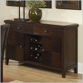 Homelegance Belvedere Server in Espresso