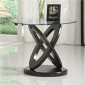 Homelegance Firth II End Table in Cherry