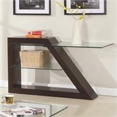 Homelegance Jensen Sofa Table in Espresso