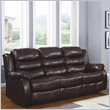 ADD TO YOUR SET: Homelegance Smithee Recliner Sofa in Polished Microfiber